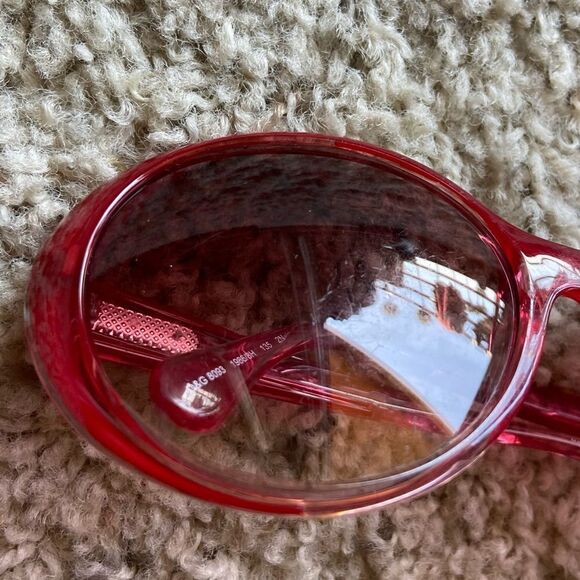 DOLCE & GABBANA DG 8093 1986/8H CLEAR RED AUTHENTIC SUNGLASSES - Picture 7 of 11